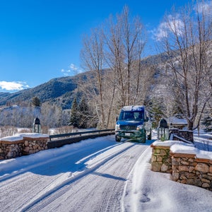 Living out of a vehicle in the mountains during colder months is a bit more complicated.