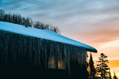 Beauty at every turn is accented with snow and ice.