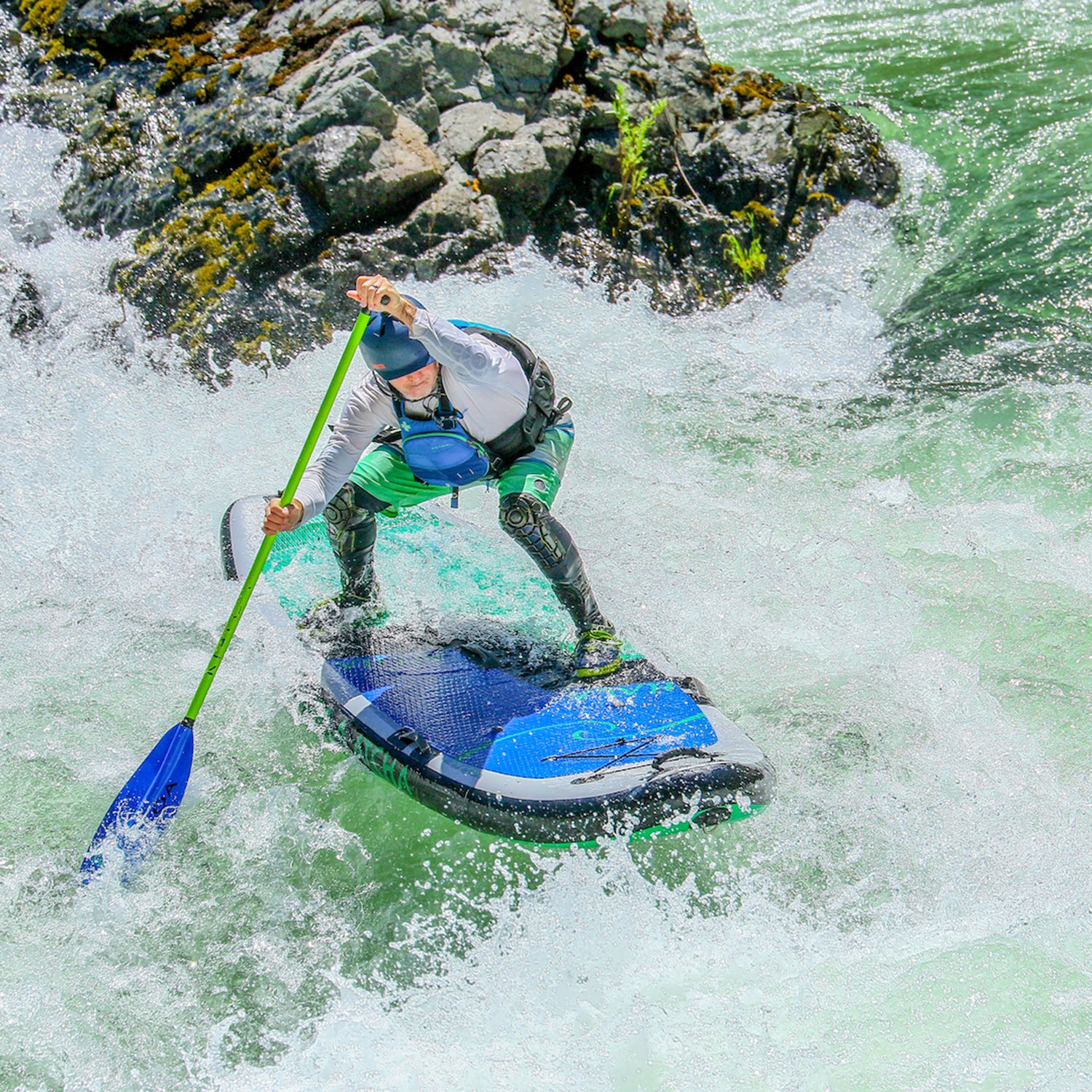 Clark says whitewater SUP requires a specific style of physicality and mental aptitude that aren’t present in most other adventure sports.