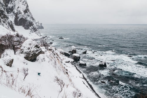 “This is near a small abandoned fishing village,” says Drzastwa. “There are no paths to get there. But I don’t want to say too much. Some things are better kept secret.”