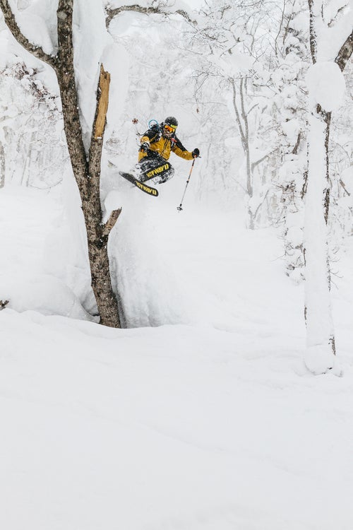 Norwegian skier Thorkild Ramberg at Rusutsu, a resort southeast of Niseko