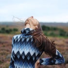 woman stretching neck