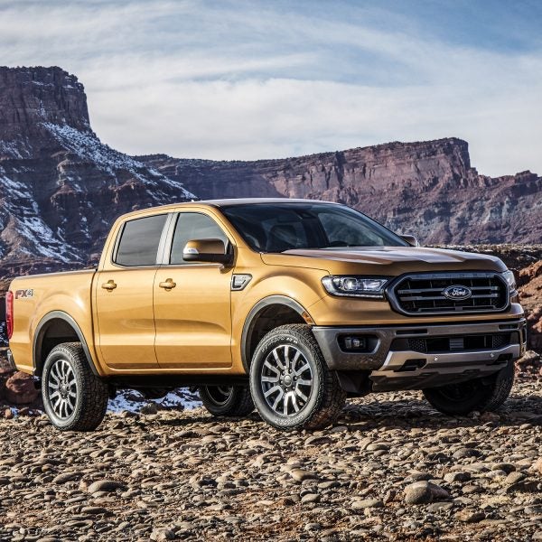 Ranger is designed for today’s midsize truck buyer who blends city living with off-the-grid adventure. The midsize pickup will deliver utility, capability and technology those customers want and need. Powered by a 2.3-liter EcoBoost® engine and class-exclusive 10-speed automatic transmission, Ranger will deliver driver-assist technologies and connectivity features as well as best-in-class payload, gas towing and gas torque.