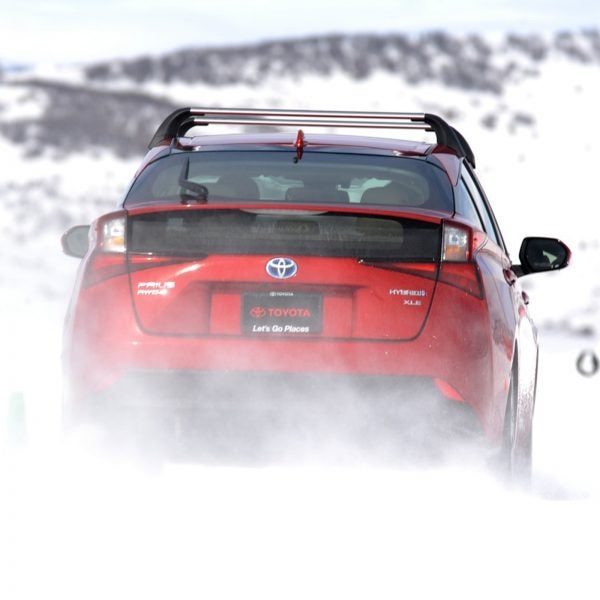 A Prius that can drive in snow? Oh, yeah.