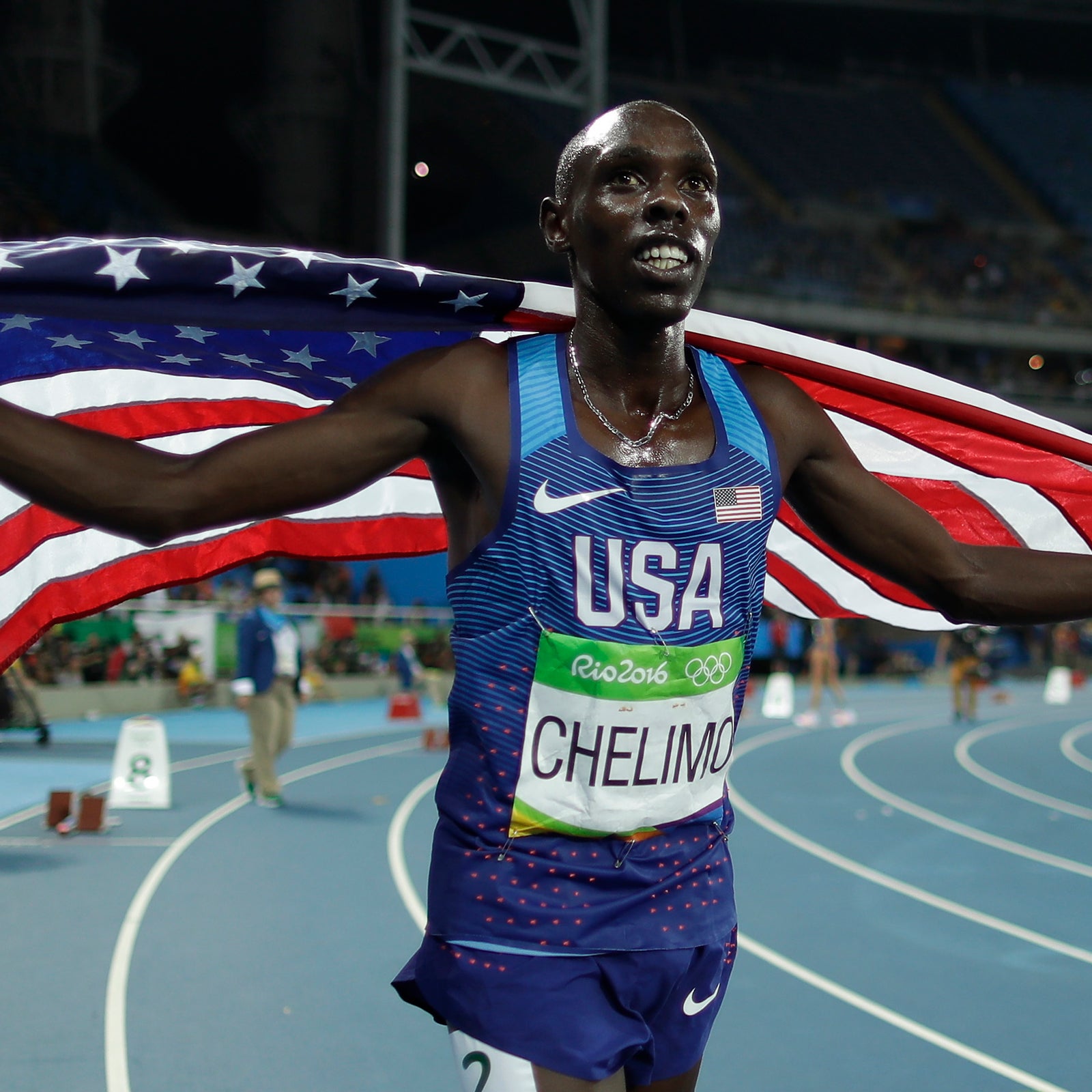 Paul Chelimo at the 2016 Olympics.