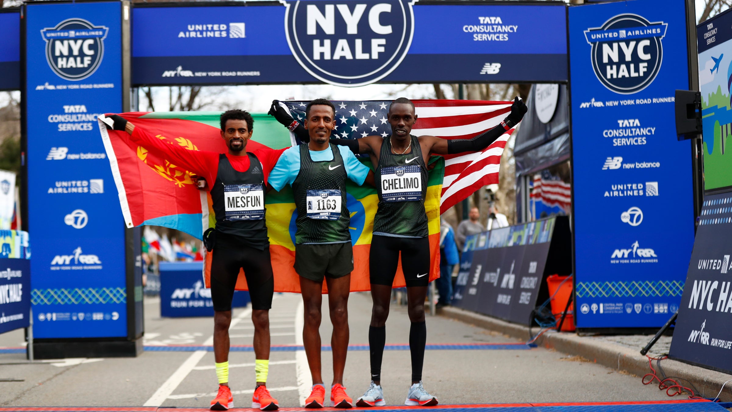 A non-elite runner, the 24-year-old Ethiopian Belay Tilahun, won the NYC Half last Sunday.