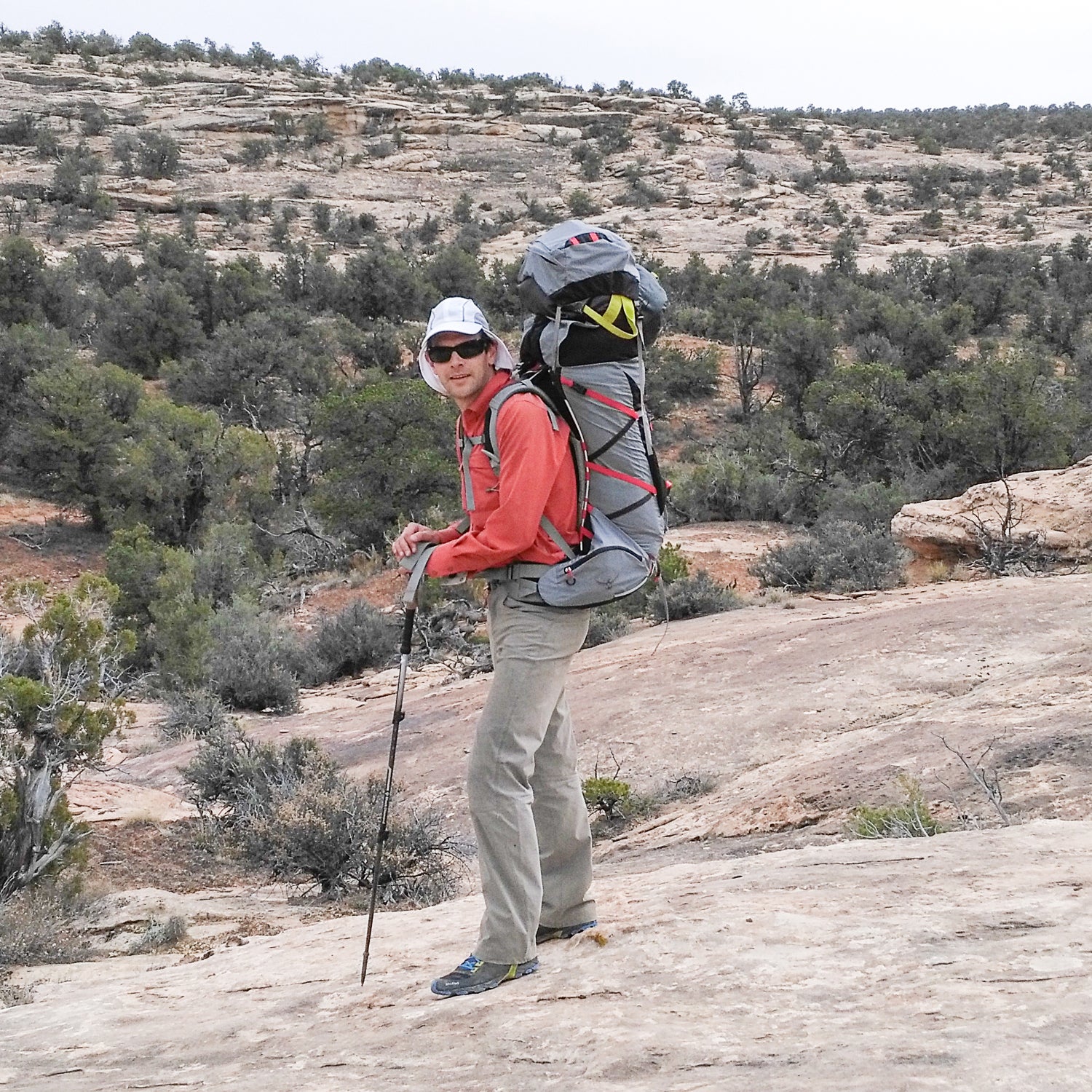 On most of my trips, a pack this large and heavy would be a showstopper. But on this relaxed overnight with my wife, it was perfect.