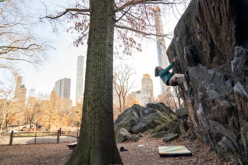 “As a climbing coach and Latino Outdoors organizer, I’m able to witness people of various ages, backgrounds, and abilities find confidence, focus, and community in rock climbing. I’ve learned the importance of having climbing mentors, connections, and supportive people to learn from.
“Working with the kids is really special. Usually the type of kids attracted to joining a climbing team are those who don’t consider themselves ‘sporty’ or kids who struggle in classroom settings. It’s amazing to see the most hyperactive kids find calmness and focus on the wall.”