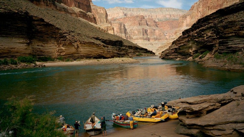 At the mouth of Blacktail Canyon