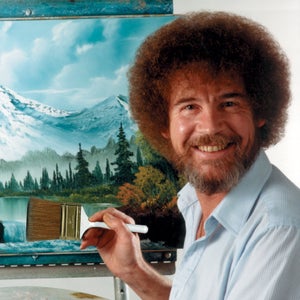 What does Bob Ross’s art say about the natural world?