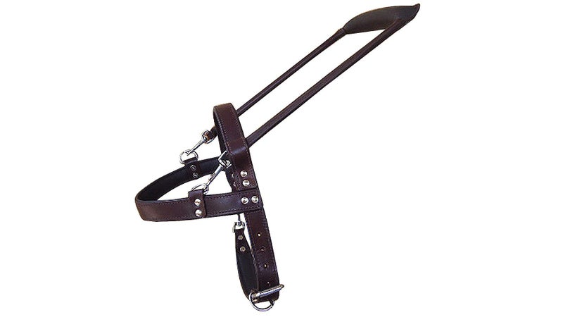 Traditional guide dog harnesses look more like Victorian-era torture devices than anything you'd actually want to use on a $50,000 seeing eye dog.