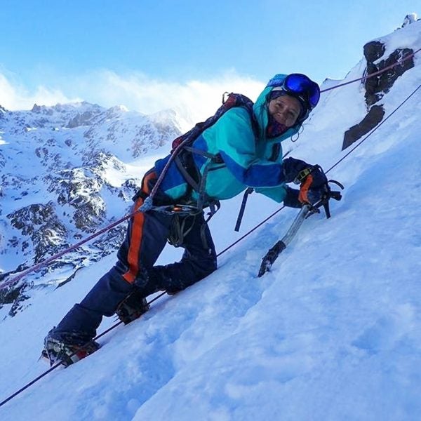 Pico scrambles up mountains—with one foot.