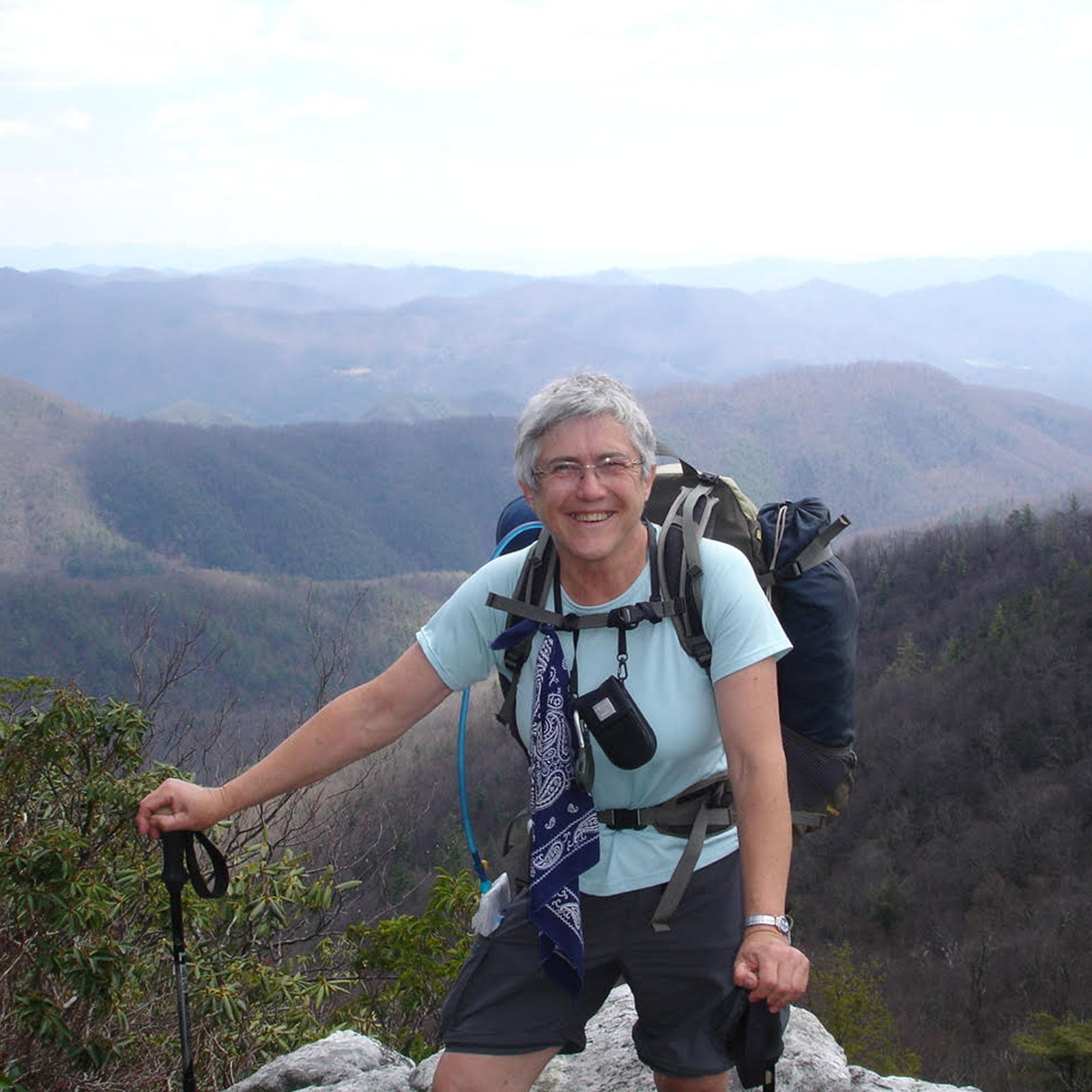 Mary Davidson, at 77, may be the oldest person to have earned hiking’s triple crown for completing the Appalachian, Pacific Crest, and Continental Divide Scenic Trails.