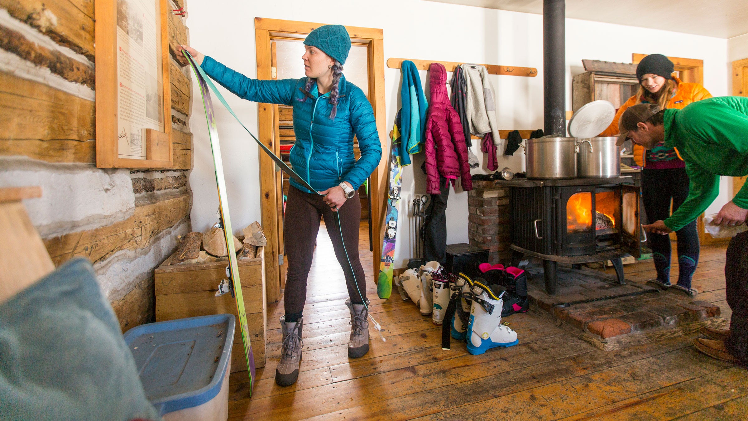 Don't get caught cold on your next backcountry hut trip. Grab these cozy and stylish base layers