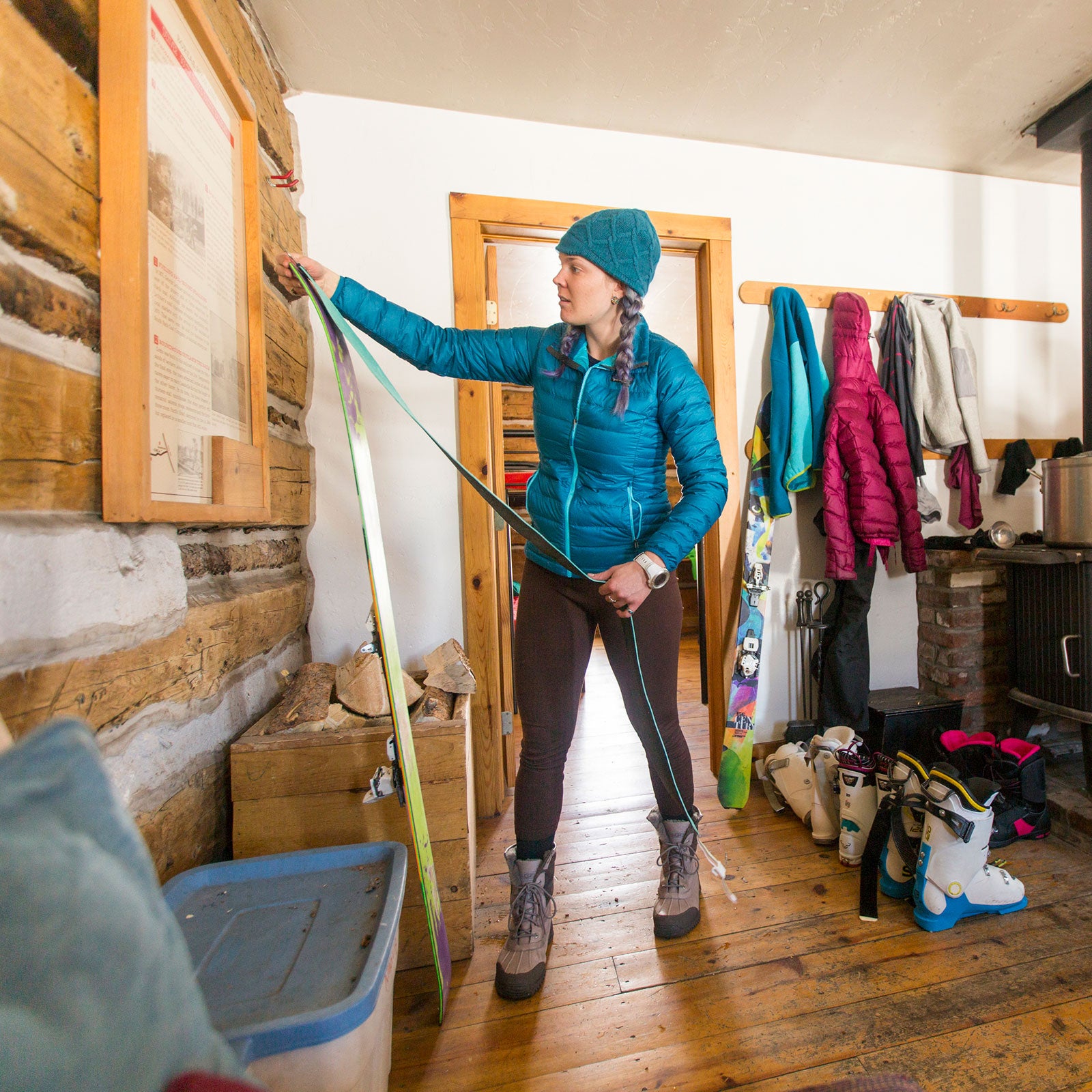 Don't get caught cold on your next backcountry hut trip. Grab these cozy and stylish base layers