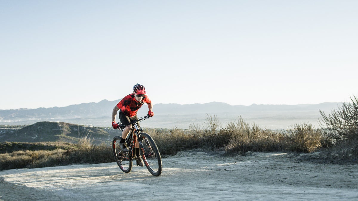 big wheeled mountain bike