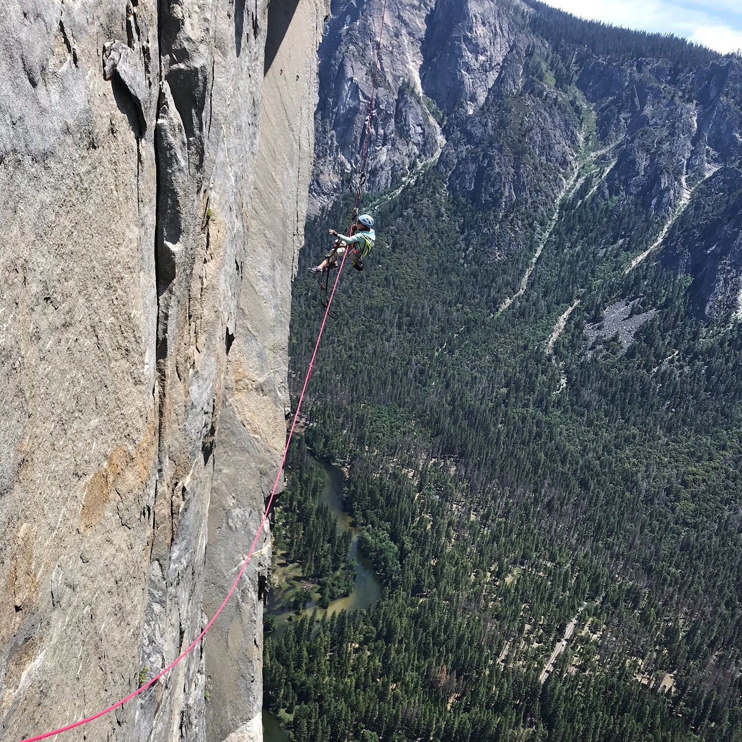 Selah Schneiter is the youngest person ever to climb the 3,000-foot Nose route on Yosemite’s El Capitan.