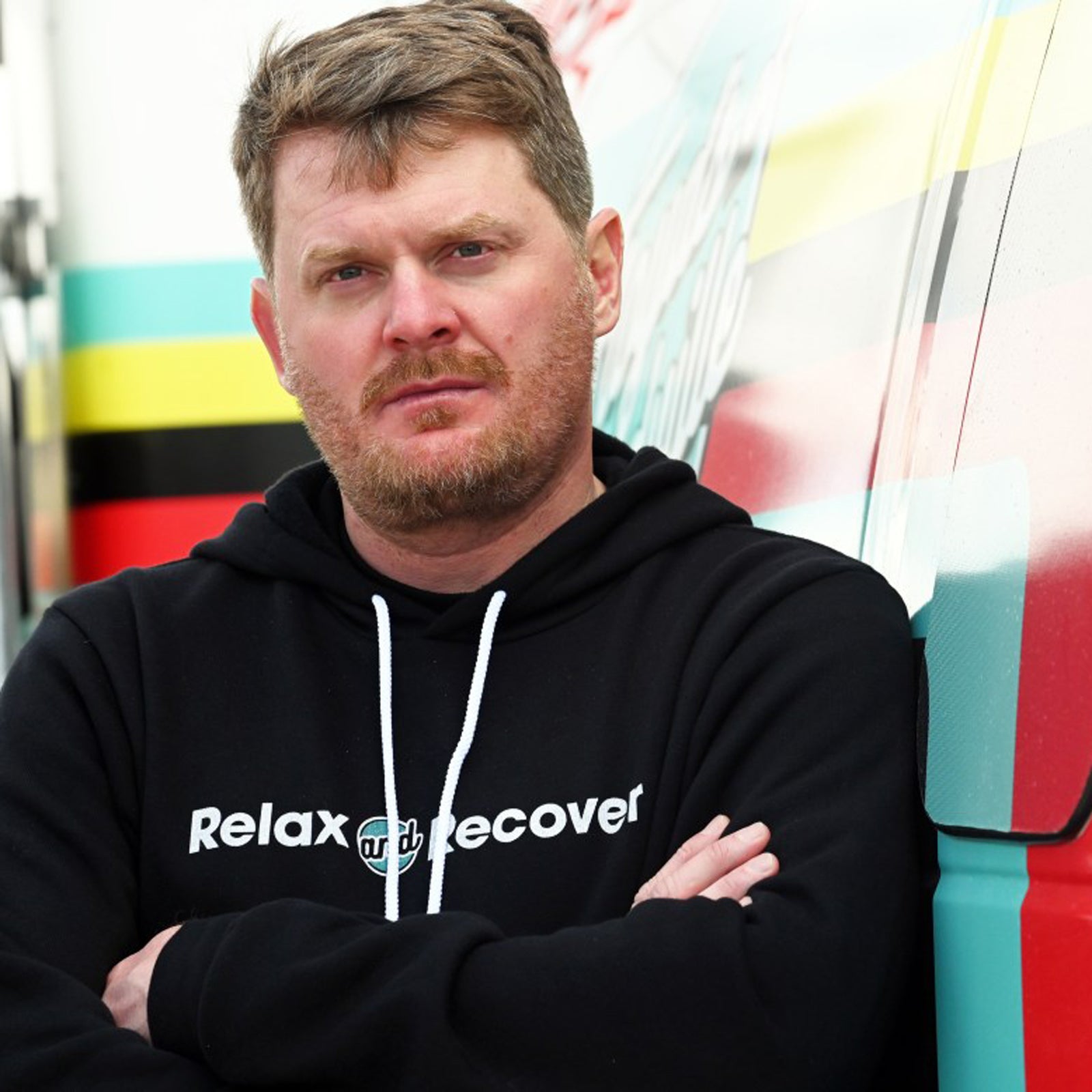 Floyd Landis outside of his shop, Floyd’s of Leadville