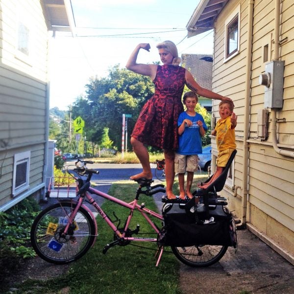 Motherload explores an alternative route to parenting—one that trades four wheels for two.