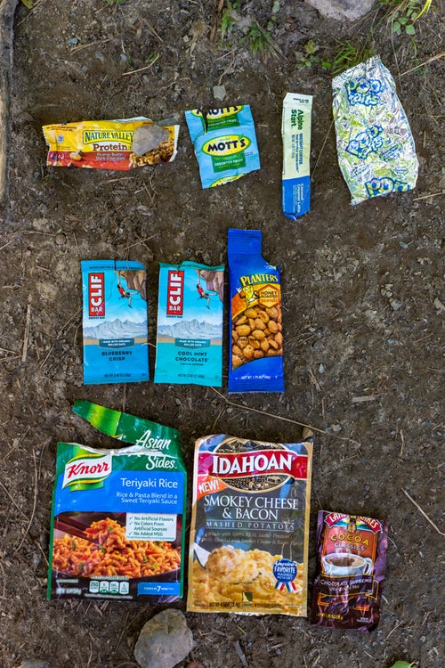 Thru-hikers's Diet