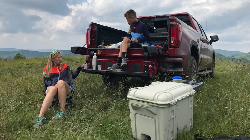 GMC Sierra tailgate