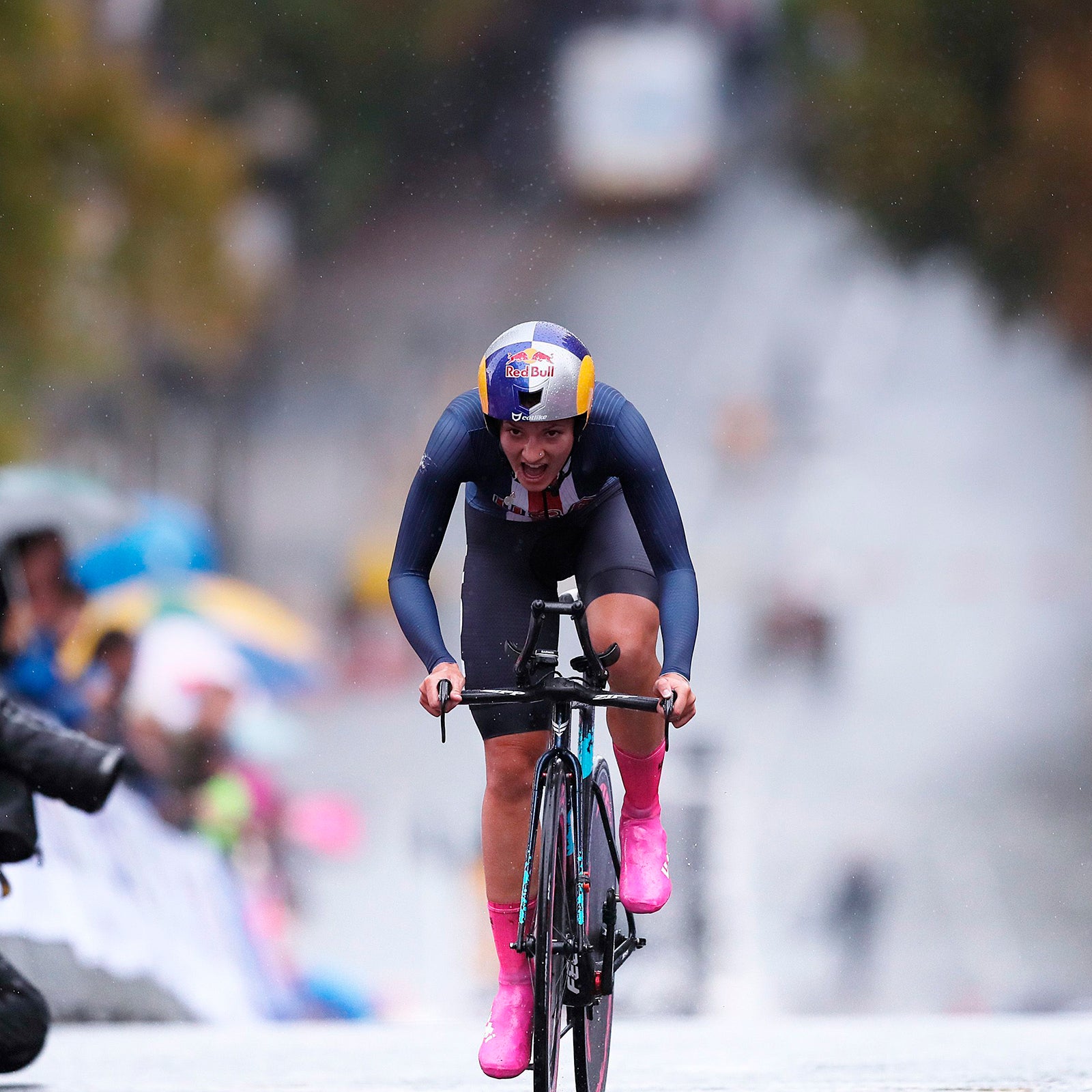 Chloe Dygert racing