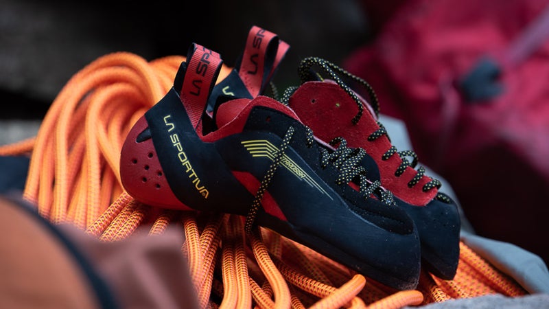 Climbing shoes