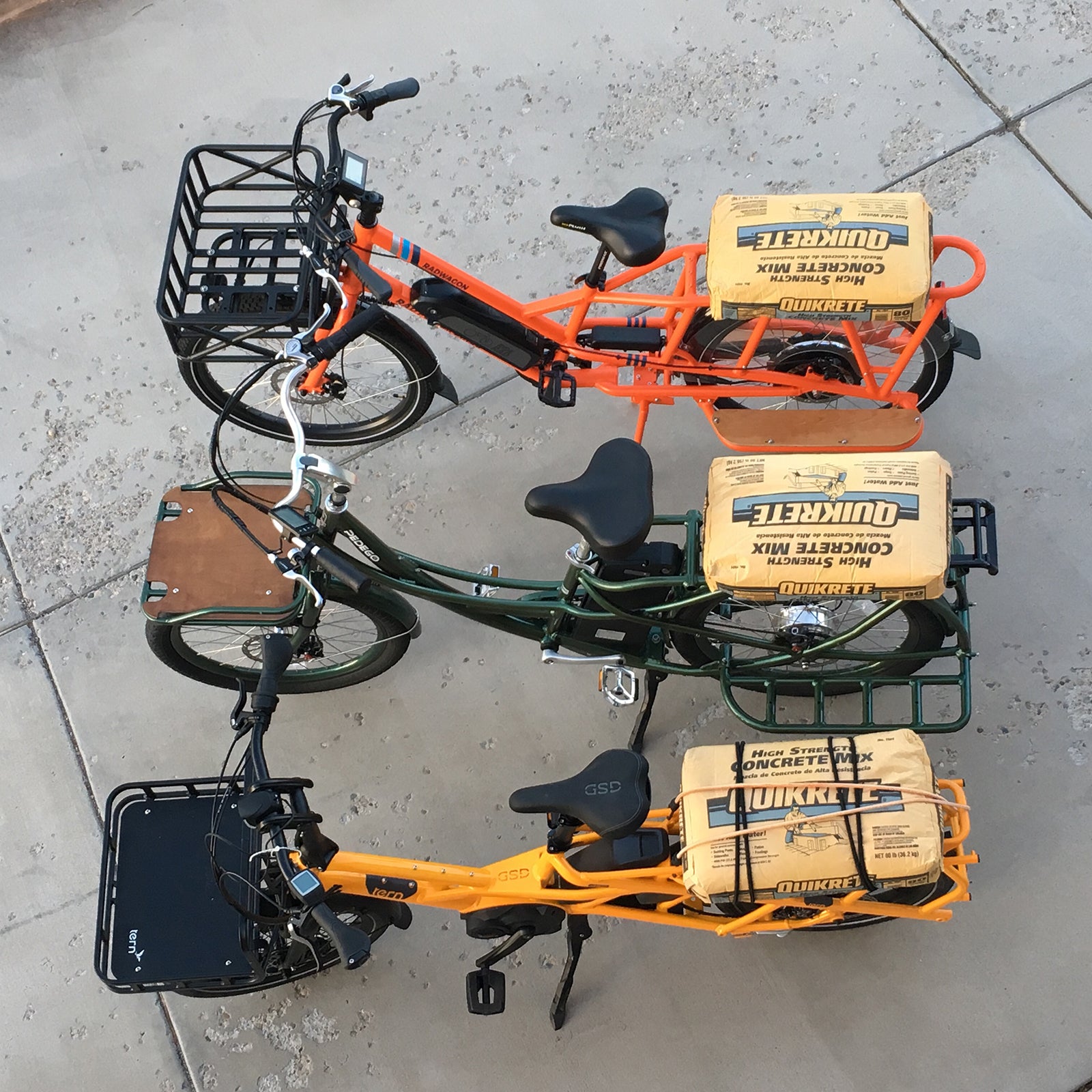 e-cargo bikes