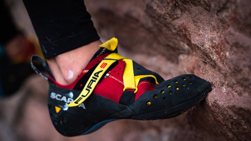 Climbing shoes