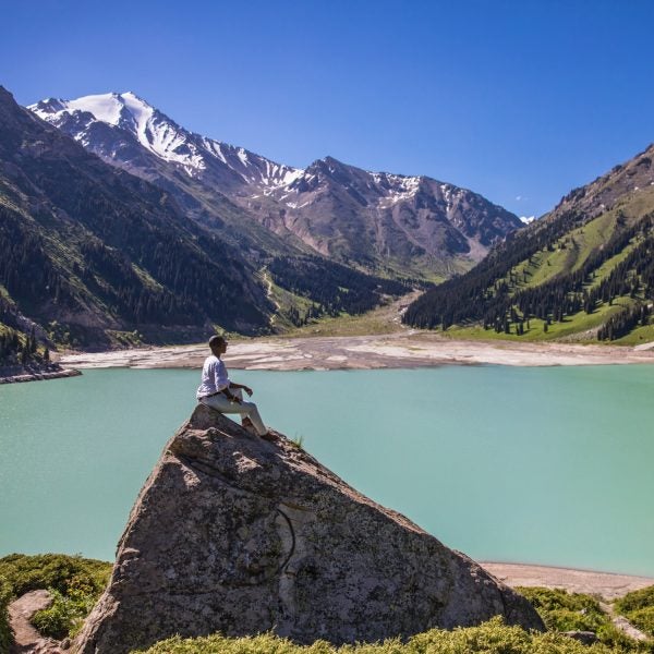 Nabongo exploring Kazakhstan