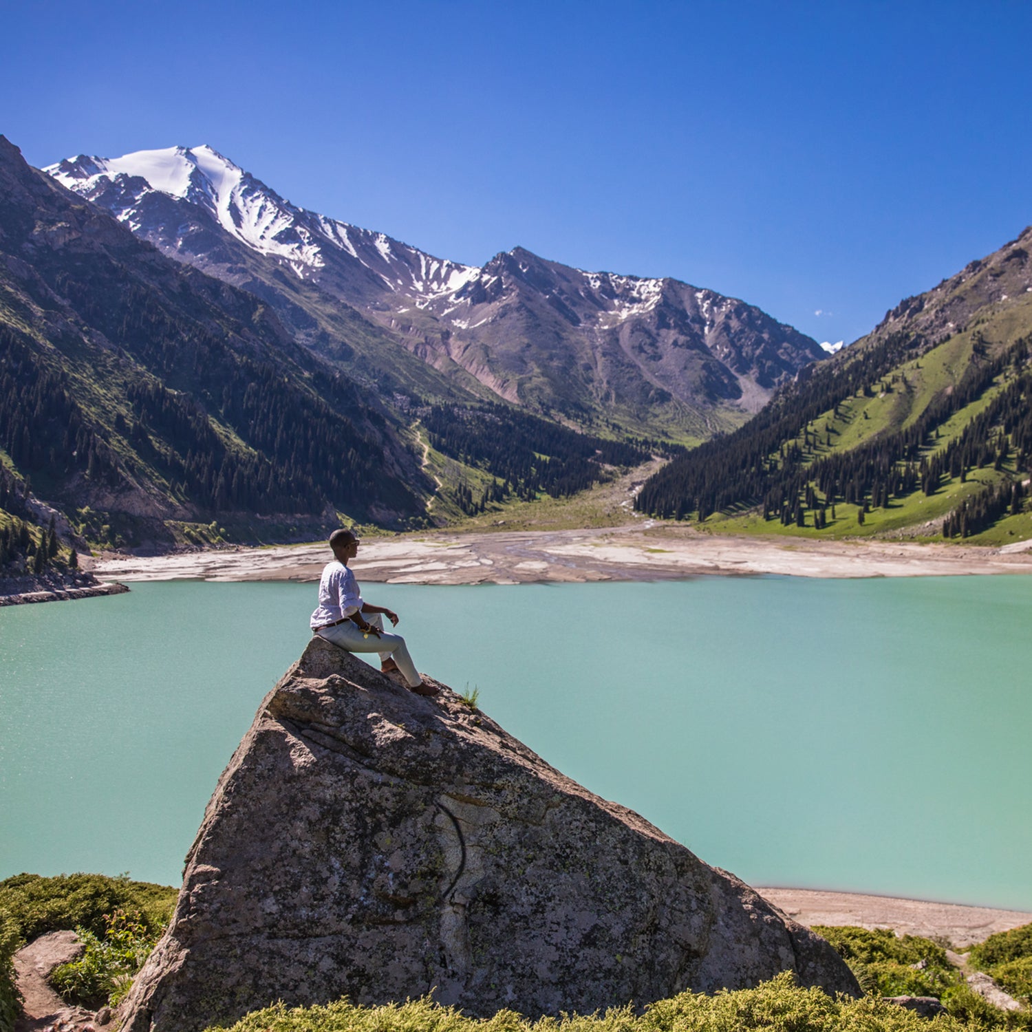 Nabongo exploring Kazakhstan