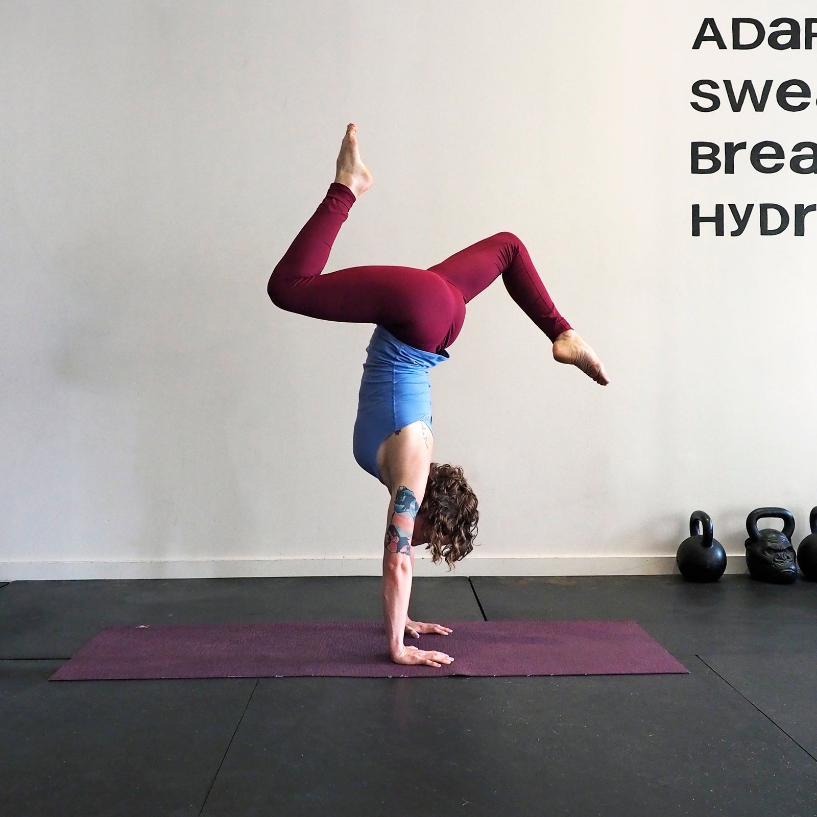 Handstands are more doable than you might think. Heidi Kristoffer says you can pick it up in just a few weeks.