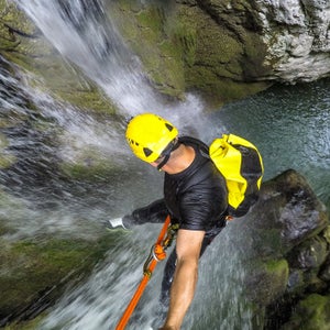 Outside Podcast host Peter Frick-Wright was canyoneering in Oregon when he jumped off a ledge and broke his leg.