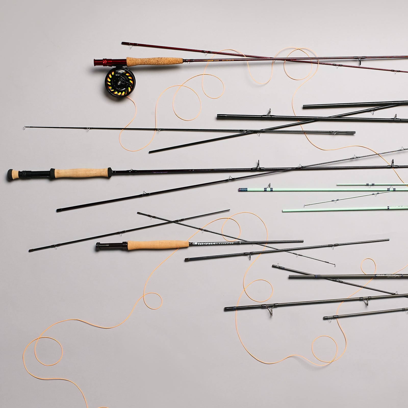 These aren't your granddad's fishing rods.