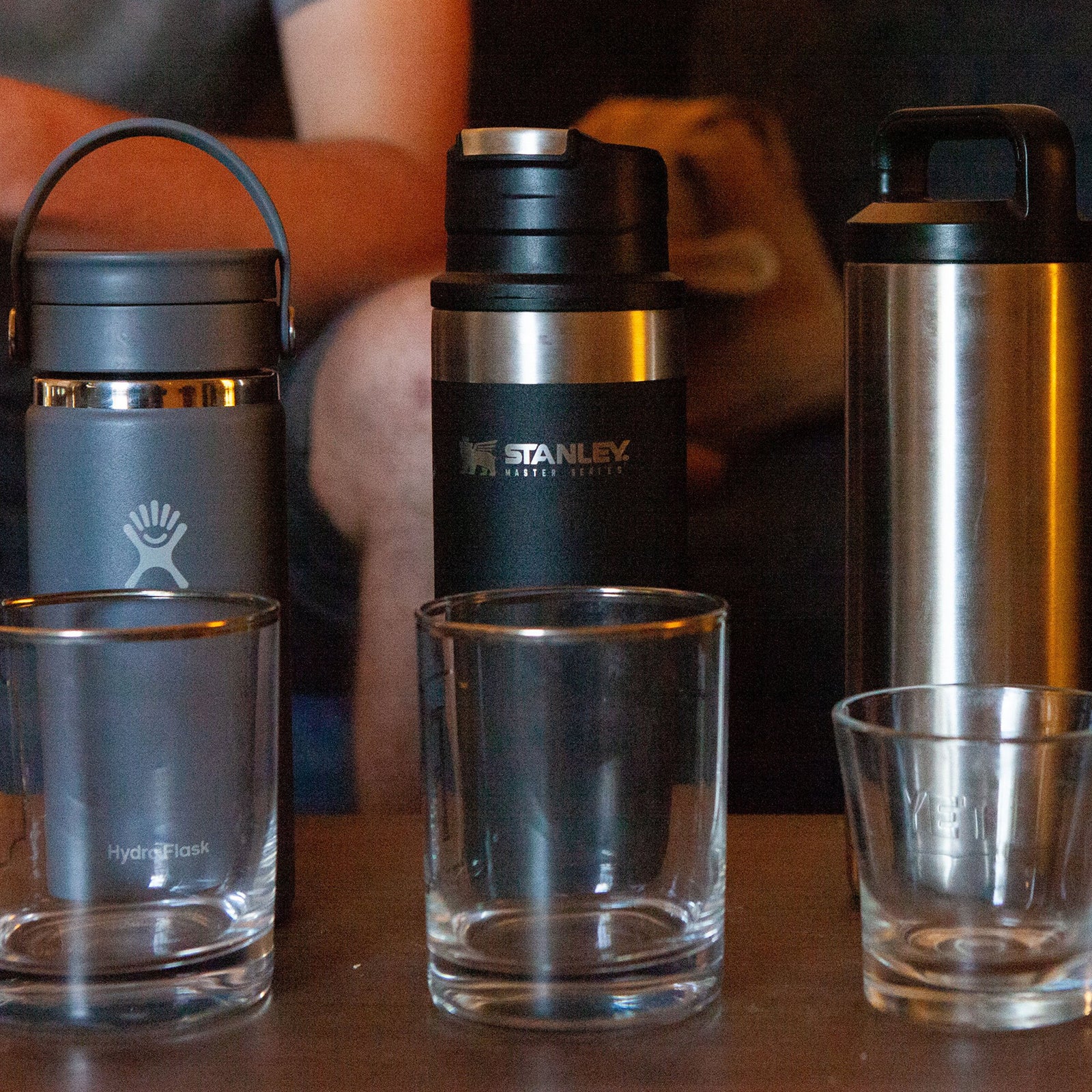 Water bottles