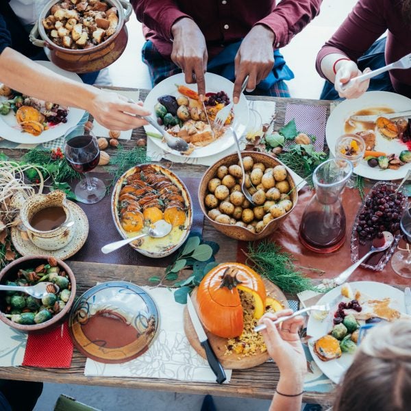 If you bring a homemade healthy dish to every party, you ensure that you have something hearty to eat while skipping the most processed, high-calorie options.