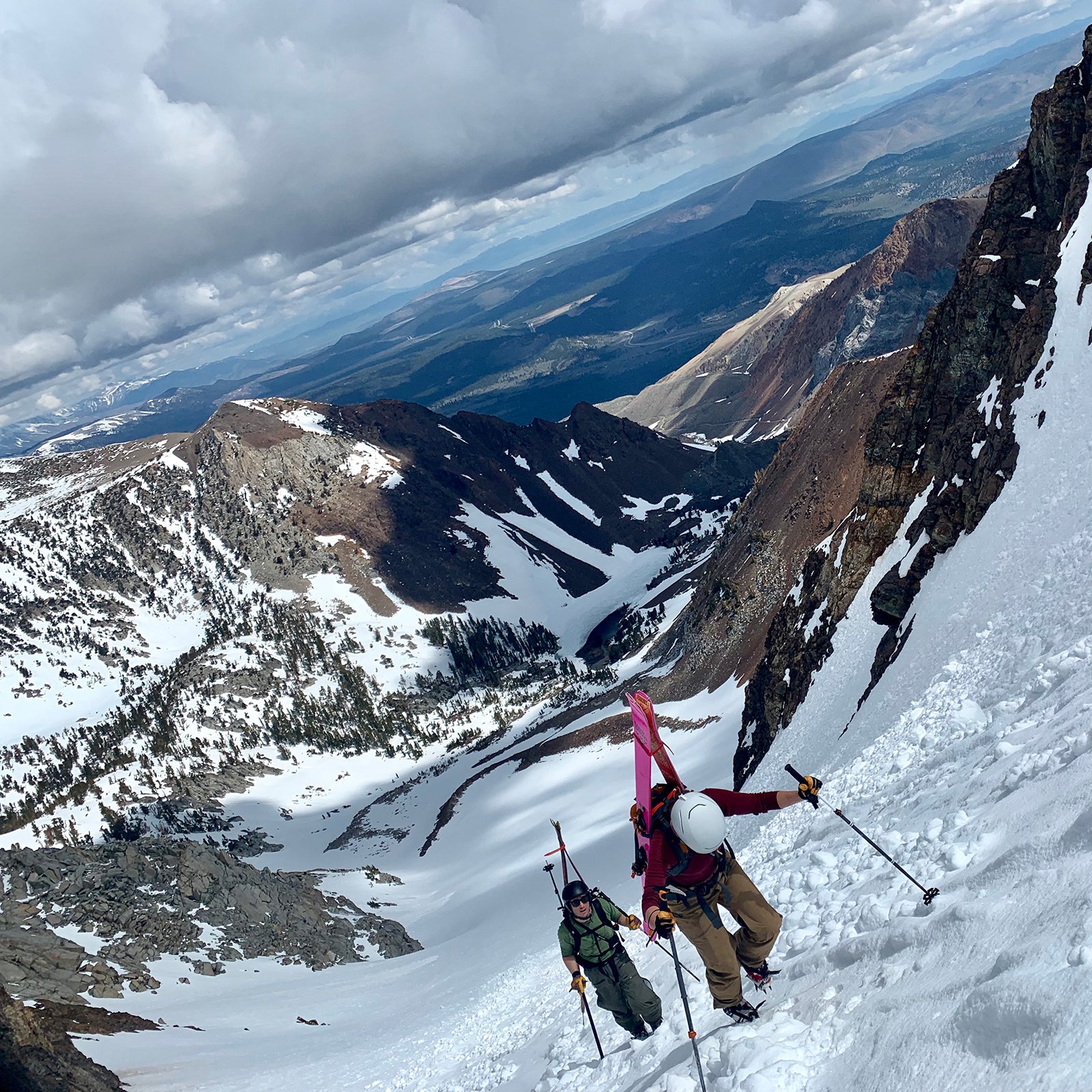 Ski descents