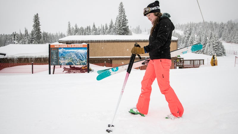 Ski pants and bibs