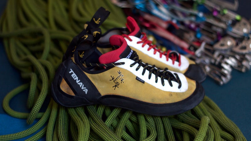 Climbing shoes