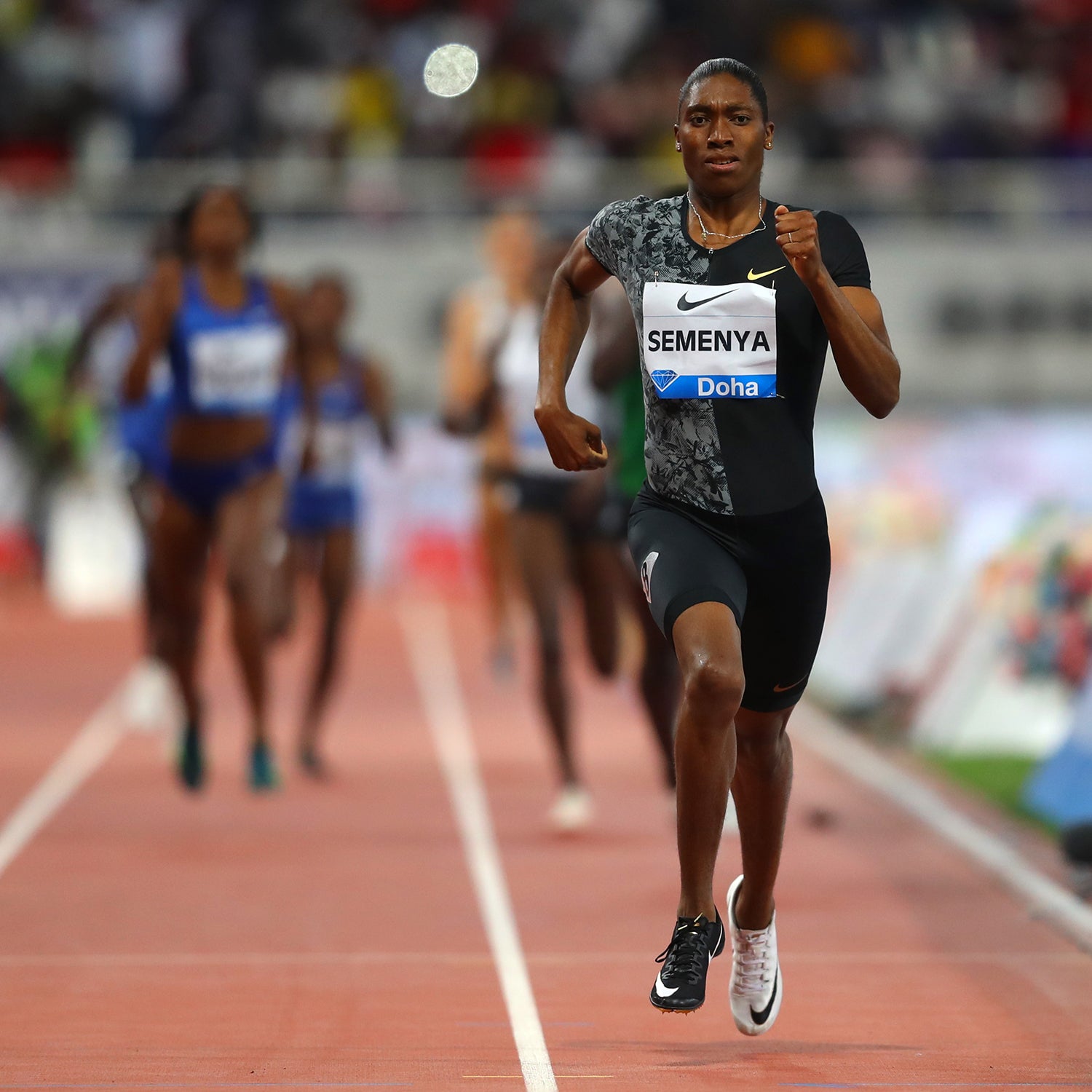 Caster Semenya of South Africa wins the Women's 800 metres during an IAAF Diamond League event earlier this year.