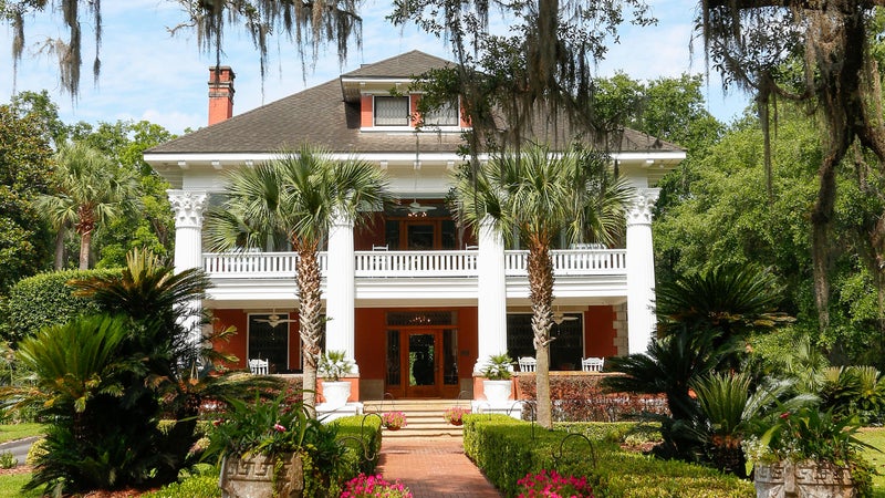 Herlong Mansion Bed and Breakfast, established 1845, Micanopy, FL