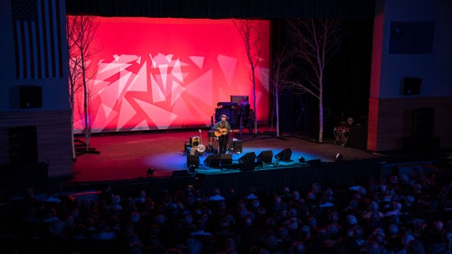 Flemons performs in front of a sold-out crowd at the Elko Convention Center.