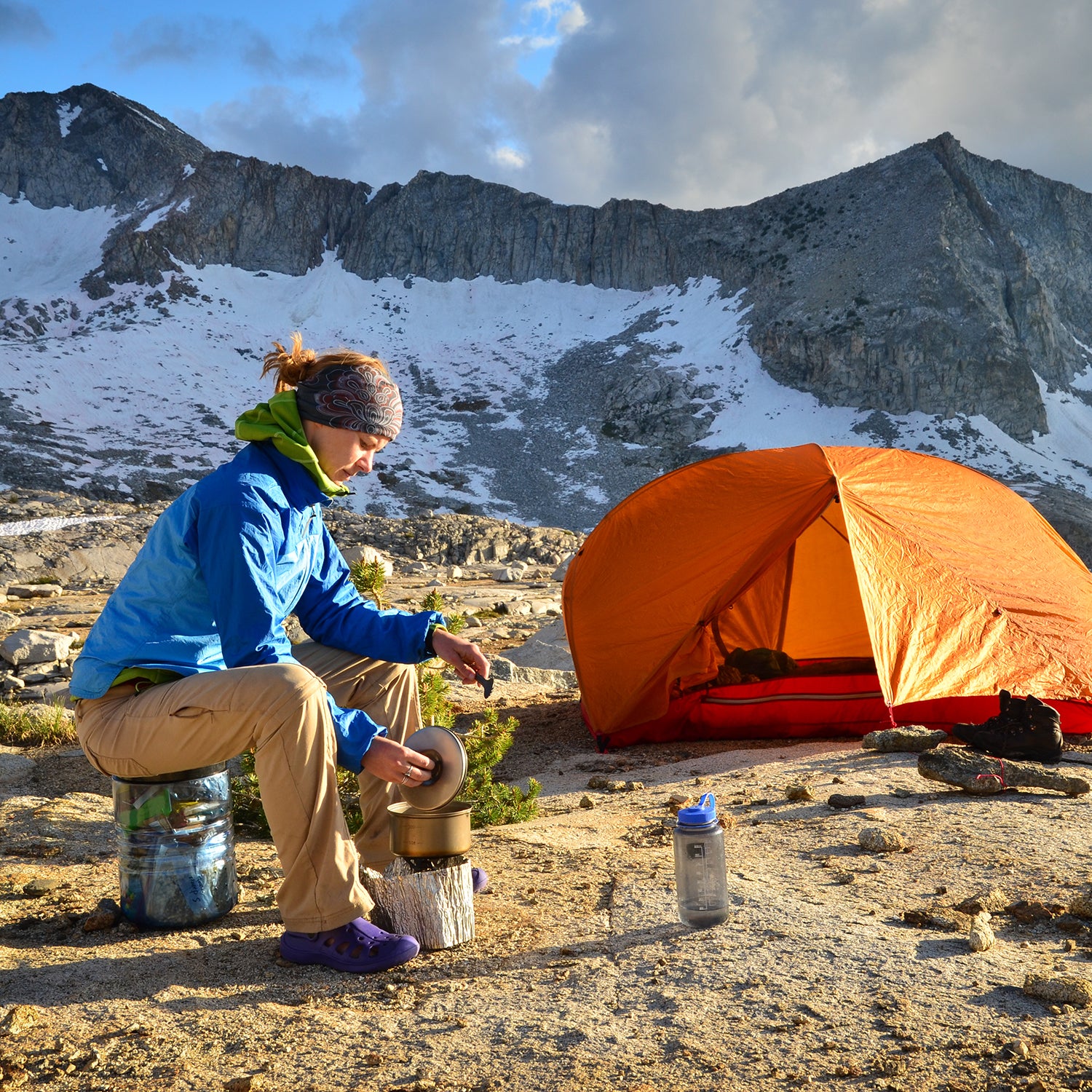 Backpacker Cooking