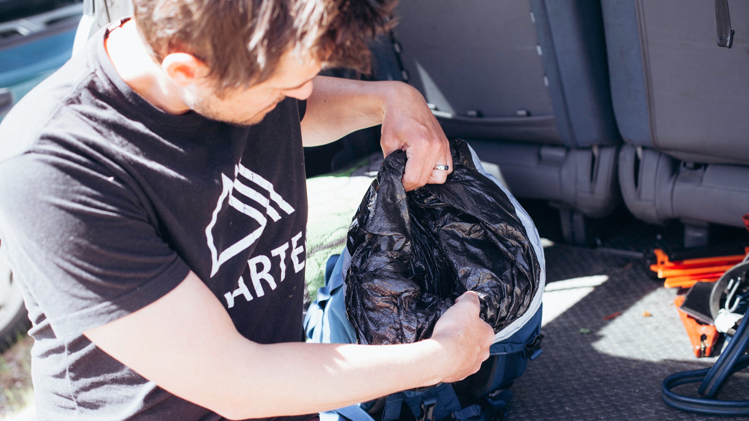 trash compactor bolsas for backpacking