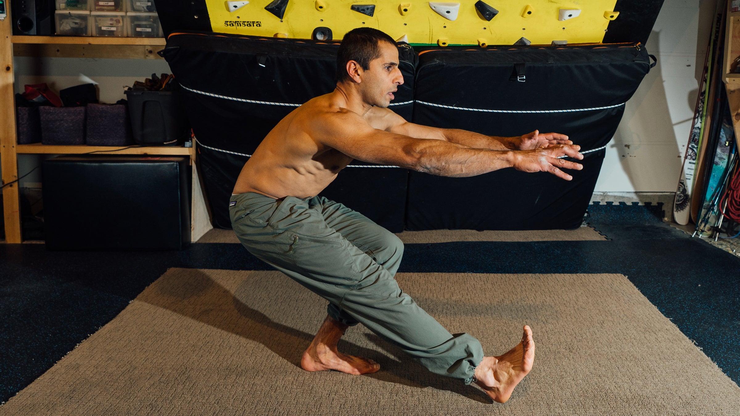 Pistol Squat Photo Shoot