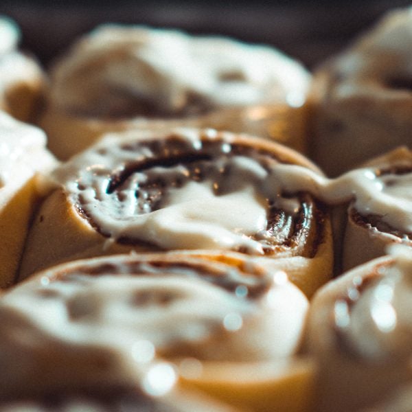 When I eat a warm, buttery cinnamon bun from Heidi Schaffer’s recipe file next to an open window, I can almost hear the swish of skins.