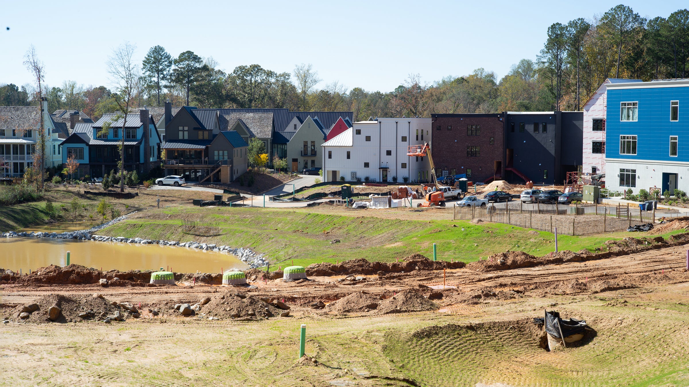 Tucked into Georgia’s remote Chattahoochee Hills, a mere 30 miles from one of America’s biggest urban centers, is Serenbe, a 750-resident, 1,400-acre “agrihood.”