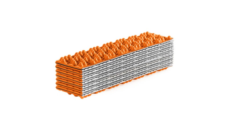 About the size of a loaf of bread, closed cell foam sleeping pads like this Switchback aren't easy to fit inside a backpack. But nothing is easier to strap to the outside of one.