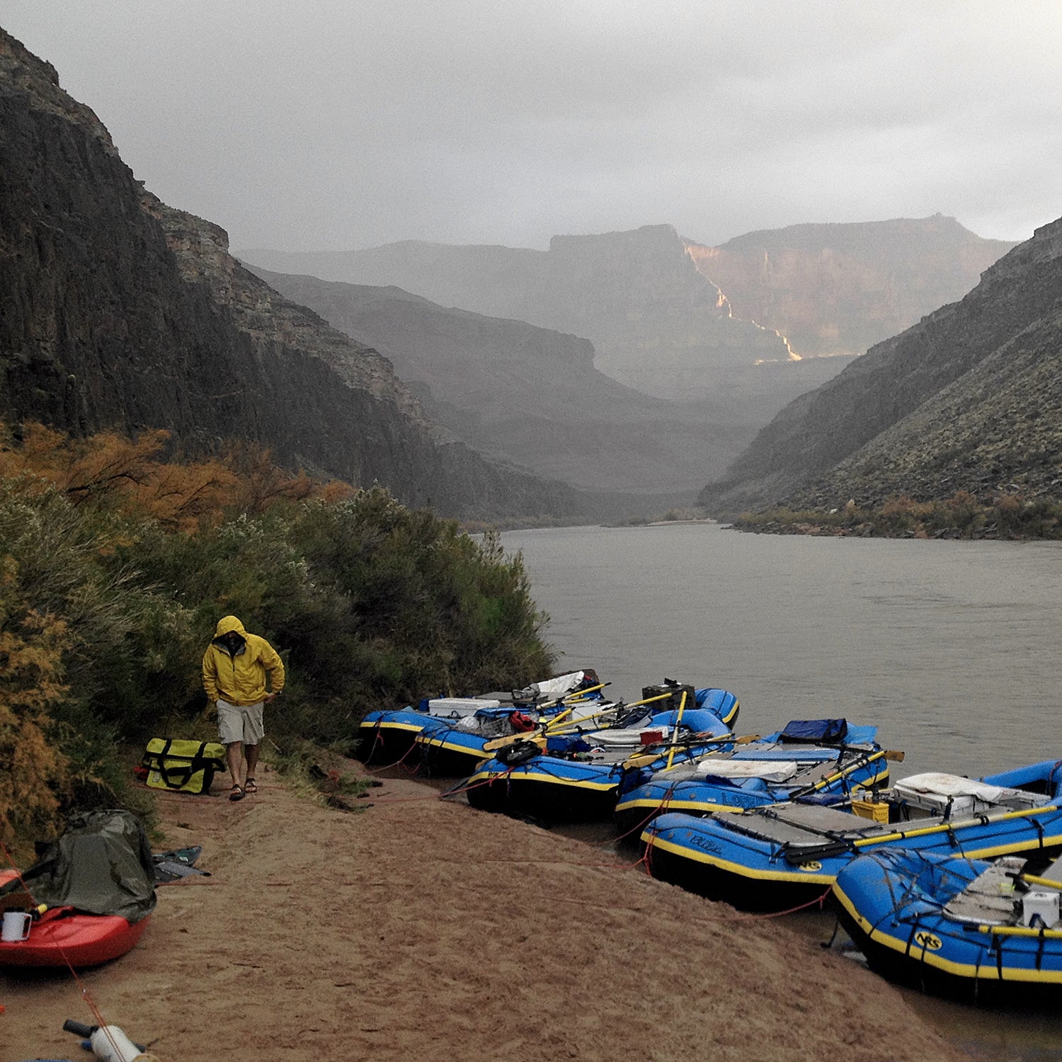 My friend Forest had invited me to fill an empty spot on a Grand Canyon river trip, and I had the time and good sense enough to say yes. But in advance of the trip, I didn’t do any research on the river itself.
