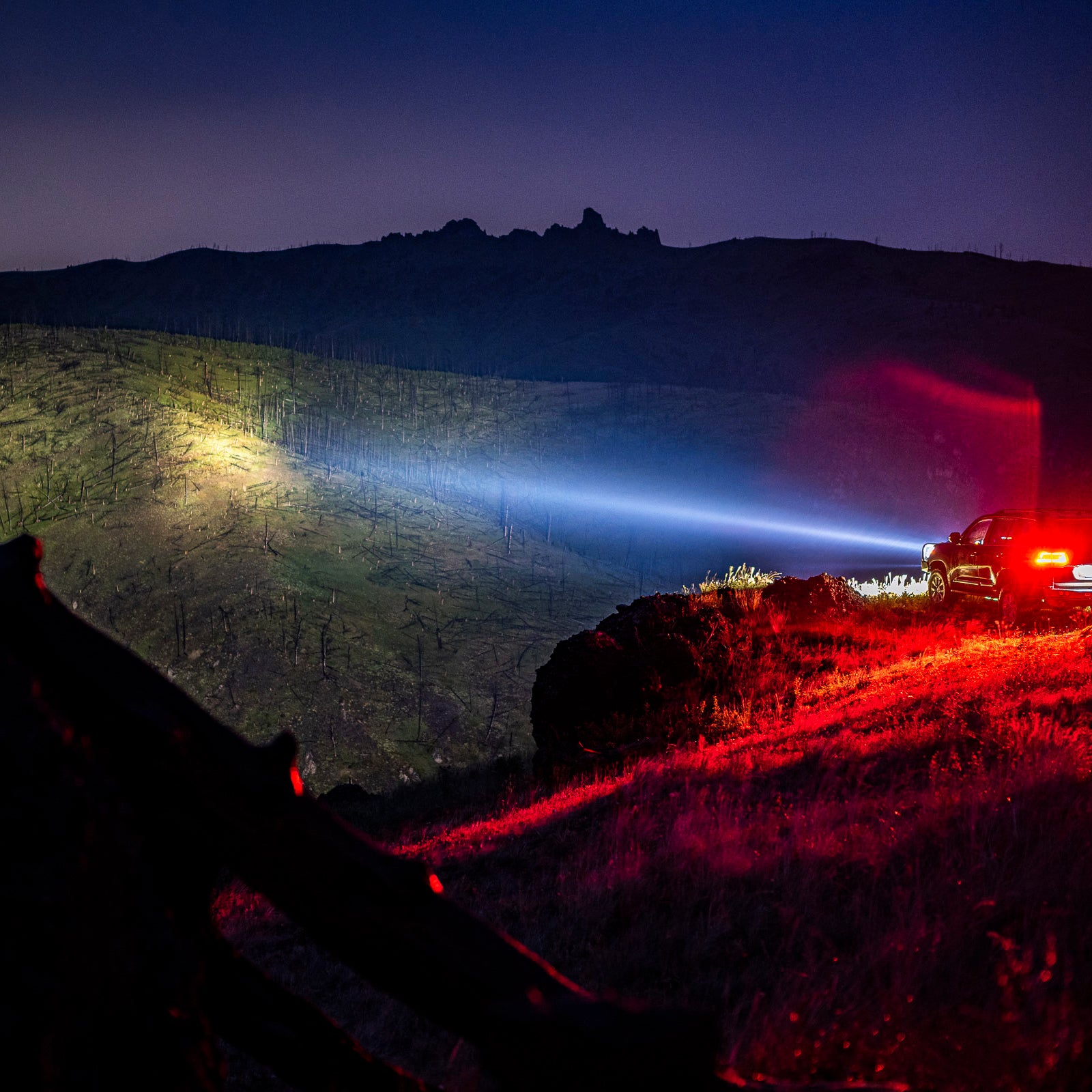 The Lightforce HTX2’s mounted to the Land Cruiser my wife and I use provide one lux of illumination at 1.1 miles. Read on to find out what that means.